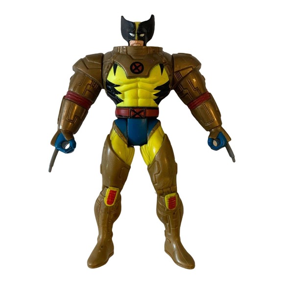 Lot of 3 Vintage 90s Marvel Toy Biz Cable & Wolverine And DC Comics Kenner Bane - Picture 7 of 9